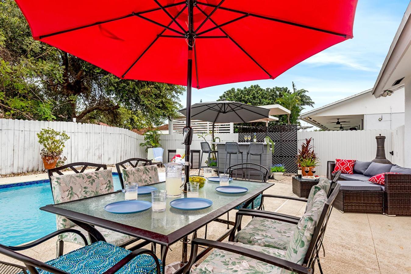 Bright Villa, Heated Pool, 2 Kings, By Everglades, Biscayne & Keys Homestead Exteriör bild