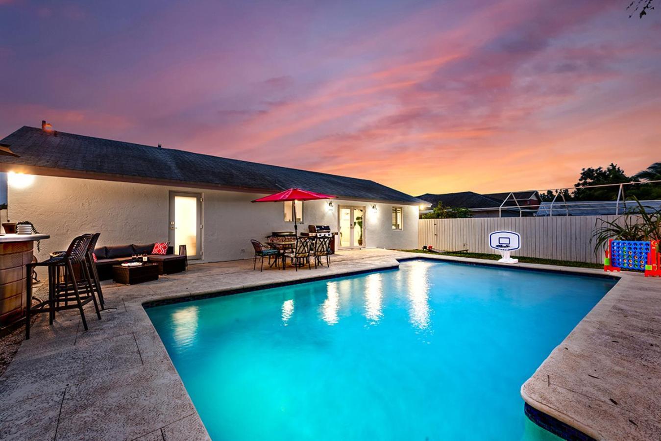 Bright Villa, Heated Pool, 2 Kings, By Everglades, Biscayne & Keys Homestead Exteriör bild