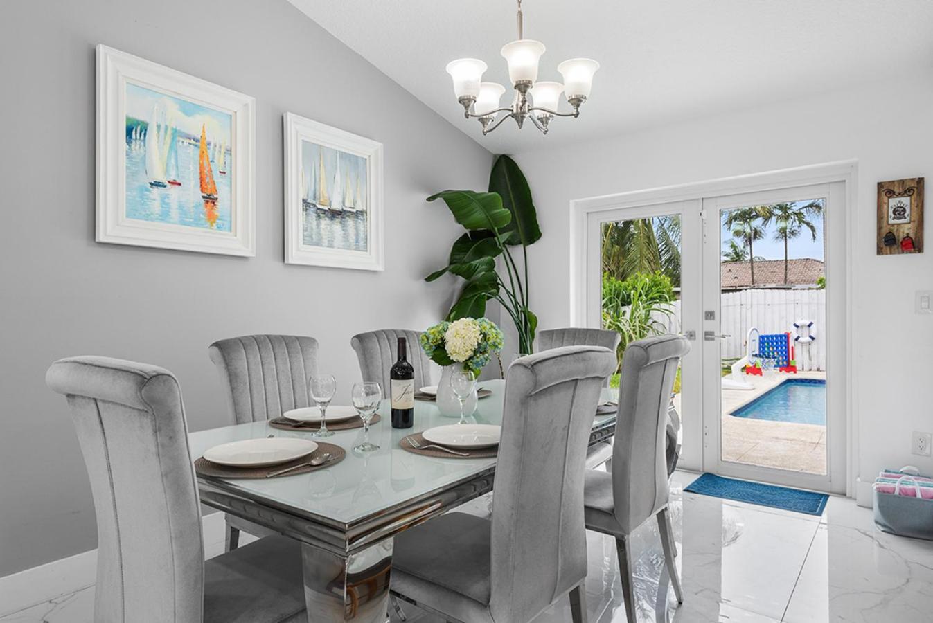Bright Villa, Heated Pool, 2 Kings, By Everglades, Biscayne & Keys Homestead Exteriör bild